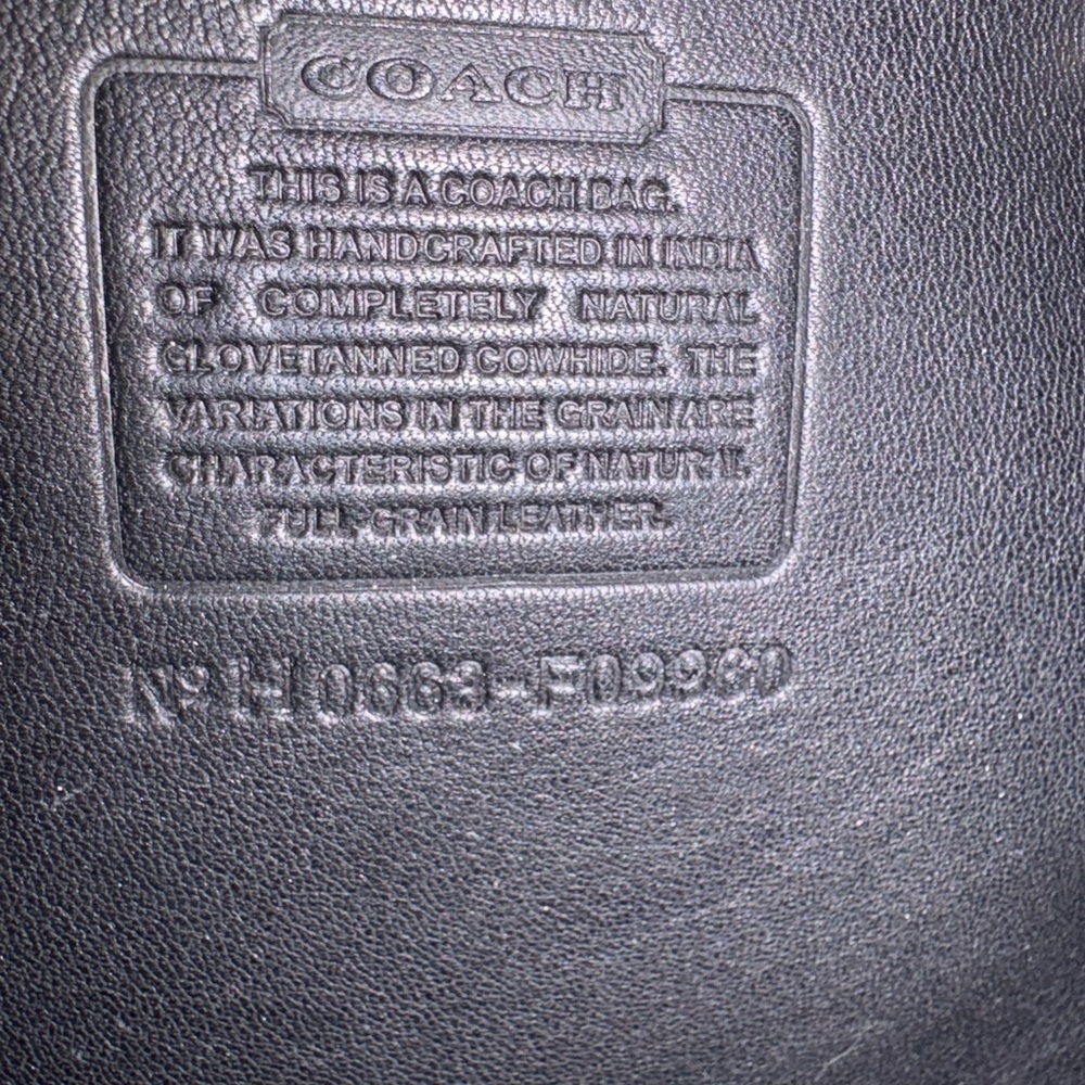 Vintage Coach Daypack Mini Backpack 9960 Black - Picture 10 of 10